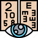 eye, charts, vision, eyesight, measurement