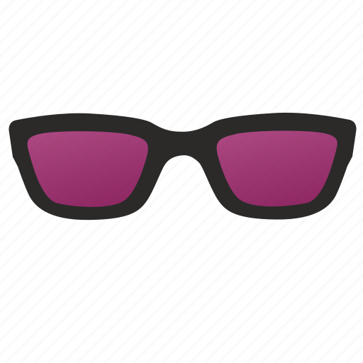 Glasses, optic, optics, purple, uf, sunglasses icon - Download on Iconfinder