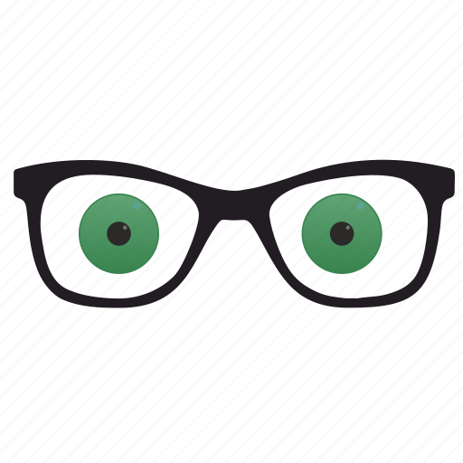 Eyes, glasses, green, optics icon - Download on Iconfinder