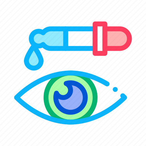 Drop, dropper, eye, healthcare, medicine, optometry, pipette icon - Download on Iconfinder