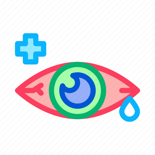 Bacterial, eye, organ, sick, sore, tear, viral icon - Download on Iconfinder