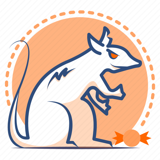 Animal, mouse, rat, halloween, candy icon - Download on Iconfinder