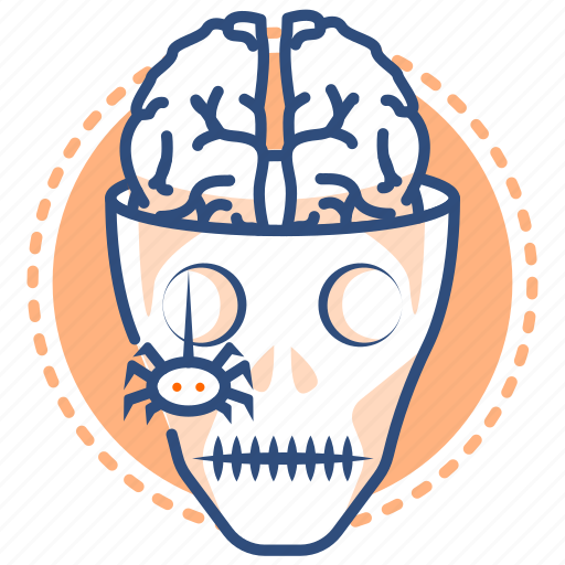 Spider, halloween, skeleton, skull icon - Download on Iconfinder