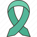 green, ribbon, awareness, holp, help