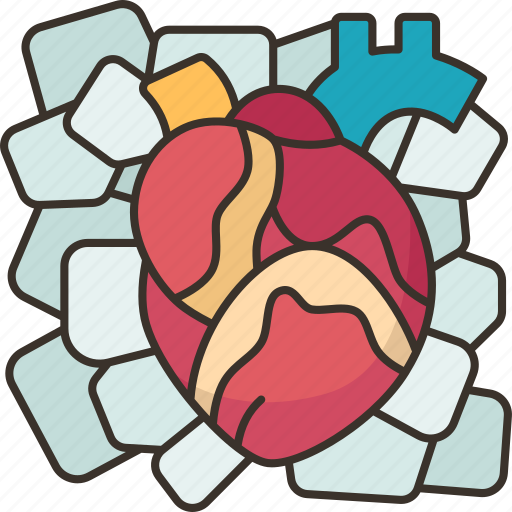 Heart, organ, fridge, medical, cold icon - Download on Iconfinder