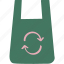 green bag, nature bag, organic bag, paper bag, paper bags, reuse 