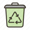 recycle bin, trash, dustbin, garbage, recycle