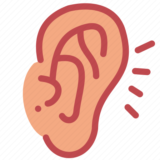 Ear, hear, hearing, listen, medical, medicine icon - Download on Iconfinder
