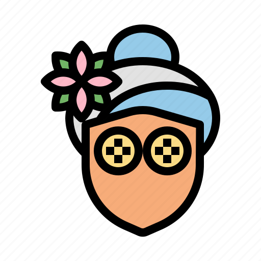 Eye, treatment, wrinkle, spa, and, relax, beauty icon - Download on Iconfinder