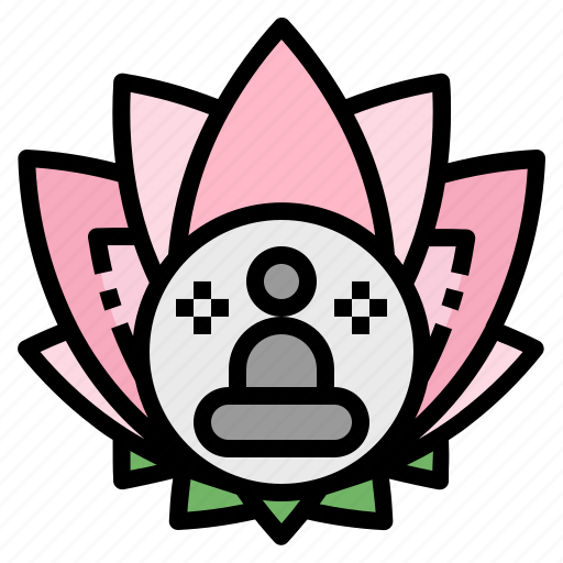 Meditation, concentration, zen, peace, mindfulness icon - Download on Iconfinder