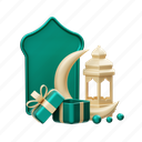gift, ramadan, islam, muslim, ornament, decoration, accessories, lantern, moon 