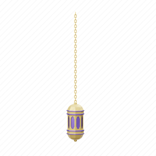 Lantern, lamp, ramadan, islam, muslim, islamic, ornament 3D illustration - Download on Iconfinder