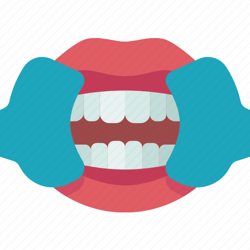 Teeth, retractor, dental, mouth, opener icon - Download on Iconfinder