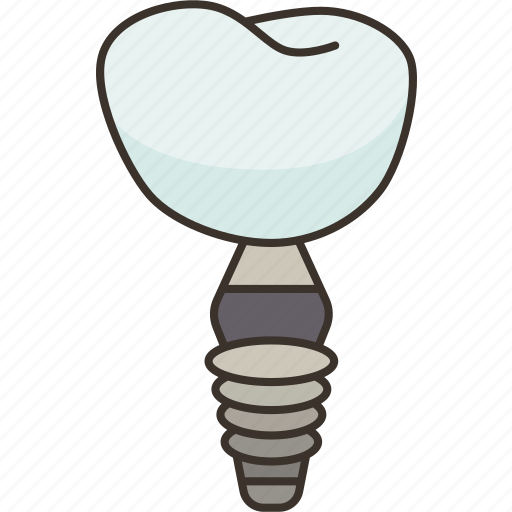Dental, implants, tooth, prosthesis, surgery icon - Download on Iconfinder