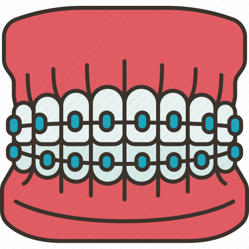Orthodontic, model, bracket, brace, dentistry icon - Download on Iconfinder