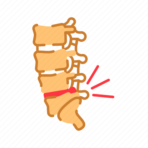 Ache, orthopedics, osterohondrosis, pain icon - Download on Iconfinder