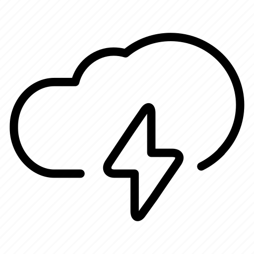 Bolt, cloud, weather icon - Download on Iconfinder