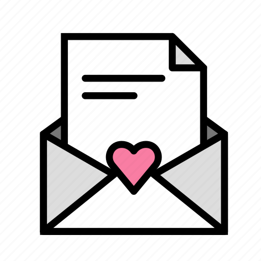 Desk, envelope, heart, job, office icon - Download on Iconfinder