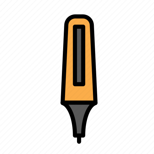 Desk, job, marker, office icon - Download on Iconfinder
