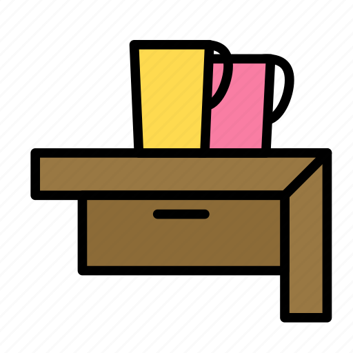 Desk, job, office, tea icon - Download on Iconfinder
