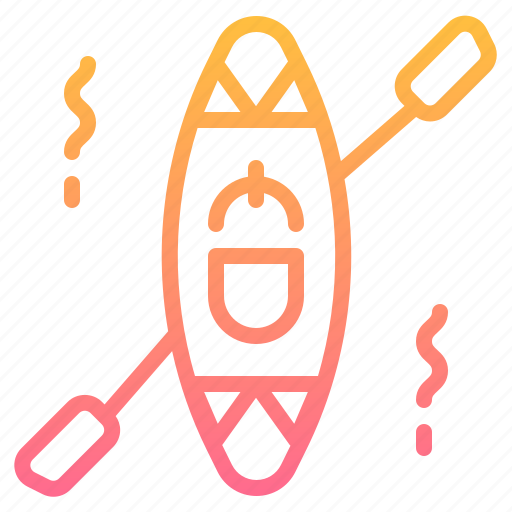 Activities, boat, kayak, outdoor, paddle icon - Download on Iconfinder