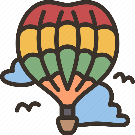 Balloon, hot, air, flight, adventure icon - Download on Iconfinder