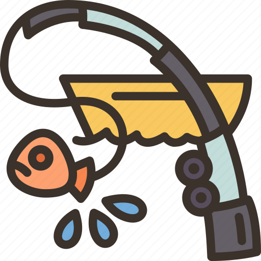 Fishing, catch, angler, lake, recreation icon - Download on Iconfinder