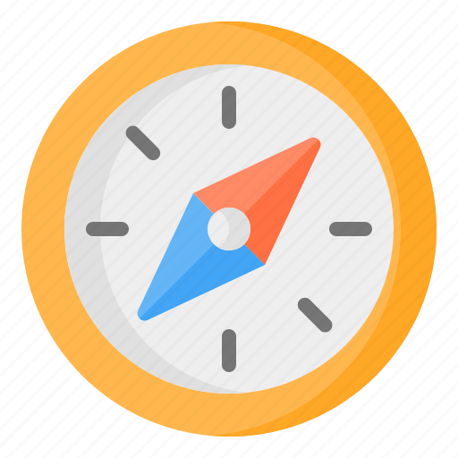 Compass, cardinal points, direction, location, navigation, map, travel icon - Download on Iconfinder