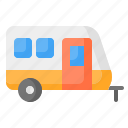 caravan, camper, camping, van, trailer, travel, transportation