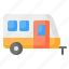 caravan, camper, camping, van, trailer, travel, transportation 