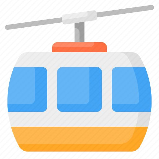 Cable car, cable car cabin, aerial tram, aerial tramway, travel, transport, transportation icon - Download on Iconfinder