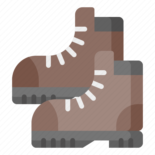 Boot, boots, shoe, shoes, footwear, hiking, fashion icon - Download on Iconfinder