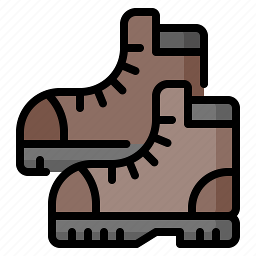 Boot, boots, shoe, shoes, footwear, hiking, fashion icon - Download on Iconfinder
