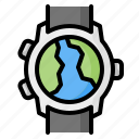 smartwatch, smart watch, watch, hand watch, gadget, map, gps