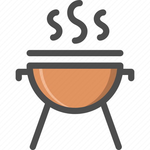Barbecue, cooking, frie, garden, meat, place, toast icon - Download on Iconfinder