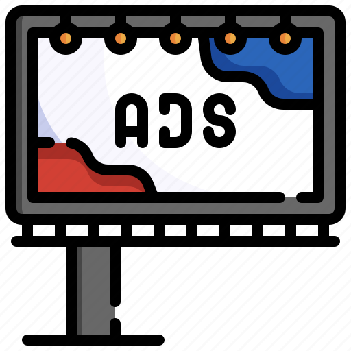 Billboard, advertisement, promotion, outdoor, marketing icon - Download on Iconfinder
