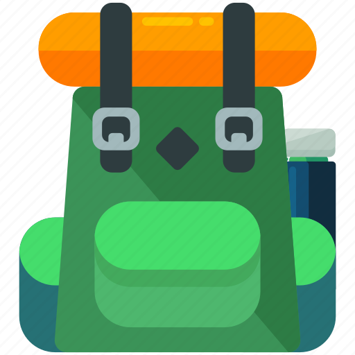 Backpack, baggage, luggage, suitcase, bag, travel, outdoors icon - Download on Iconfinder