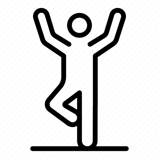 Computer, girl, man, silhouette, sport, woman, yoga icon - Download on Iconfinder