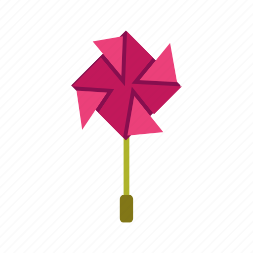Color, colorful, fan, paper, toy, wind, windmill icon - Download on Iconfinder