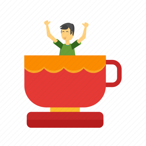 Amusement, cup, entertainment, fun, park, ride, teacup icon - Download on Iconfinder