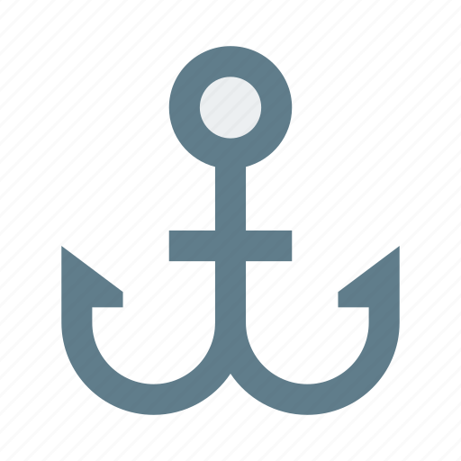 Anchor, boat, hook, marine, metal, ship, vessel icon - Download on Iconfinder