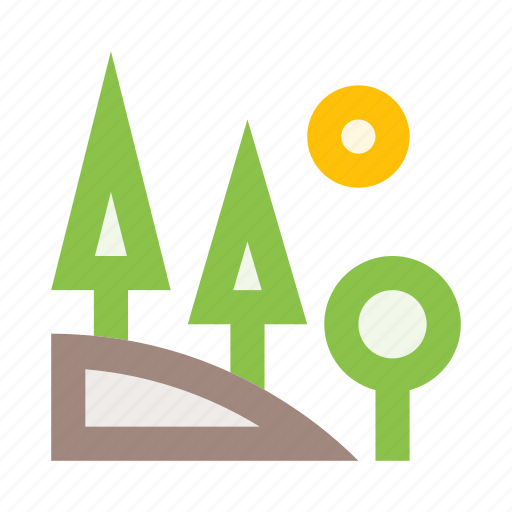 Forest, landscape, nature, plant, tree, trees, wood icon - Download on Iconfinder