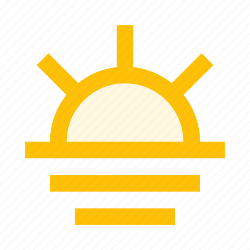Landscape, light, sun, sunny, sunset, weather icon - Download on Iconfinder
