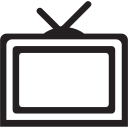 cable, monitor, plug, screen, television, tv icon