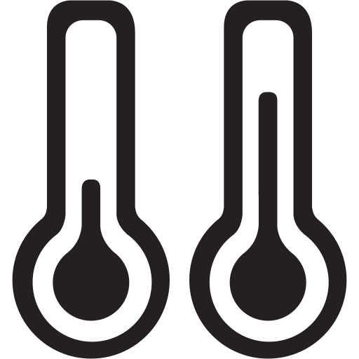 Heating, hot, temperature, termometre icon - Free download
