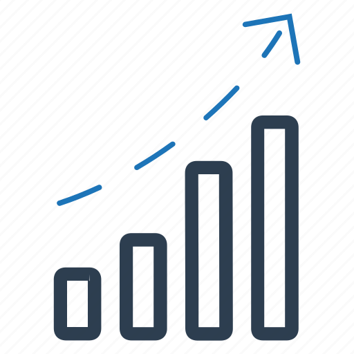 Growth, progress, success icon - Download on Iconfinder