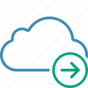 blue, cloud, network, next, storage, weather