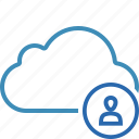 blue, cloud, network, storage, user, weather