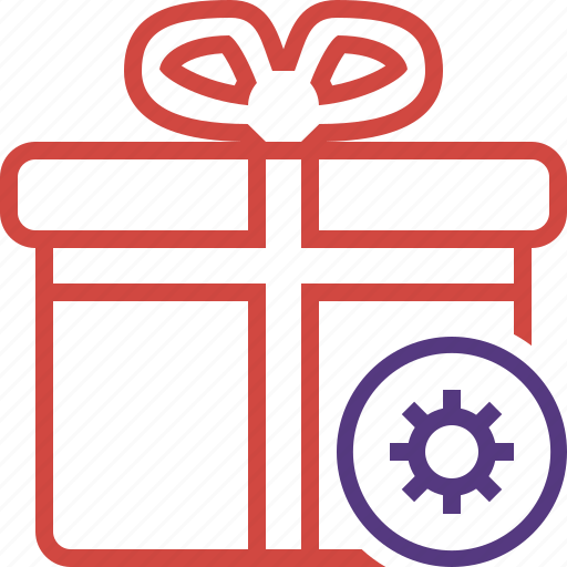 Box, christmas, gift, present, settings, xmas icon - Download on Iconfinder