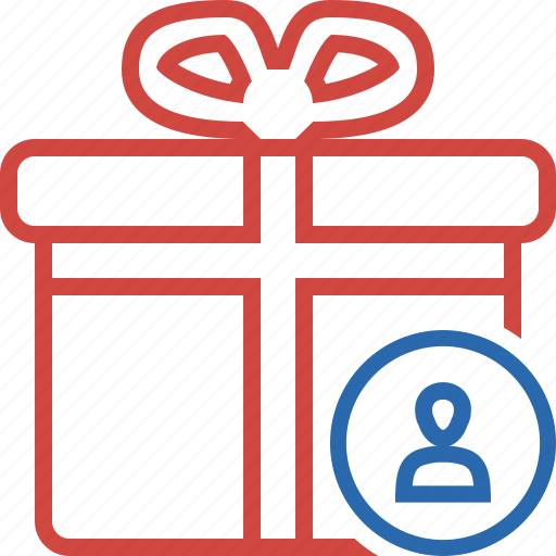 Box, christmas, gift, present, user, xmas icon - Download on Iconfinder